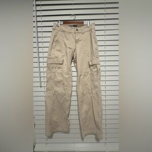 Hollister Men's Light Tan Cargo Pants